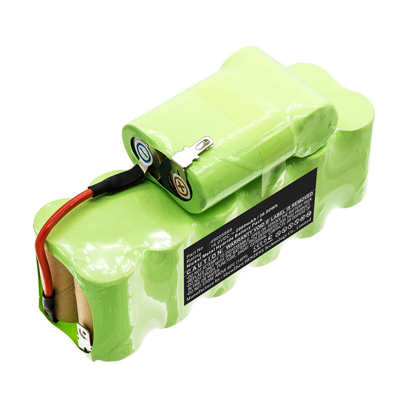 Batteries N Accessories BNA-WB-H11834 Vacuum Cleaner Battery - Ni-MH, 18V, 2000mAh, Ultra High Capacity - Replacement for Hoover 49005889 Battery
