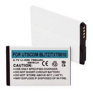 Batteries N Accessories BNA-WB-BLI-1093-.7 Cell Phone Battery - Li-Ion, 3.7V, 700 mAh, Ultra High Capacity Battery - Replacement for Utstarcom BLITZ/TXT8010 Battery