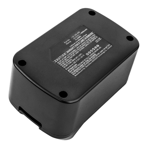 Batteries N Accessories BNA-WB-L15255 Power Tool Battery - Li-ion, 18V, 4000mAh, Ultra High Capacity - Replacement for MATRIX 120.300.650 Battery
