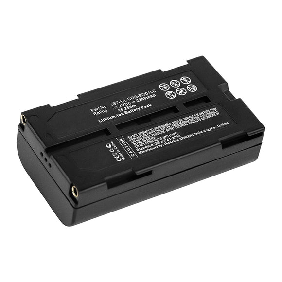 Batteries N Accessories BNA-WB-L13396 Equipment Battery - Li-ion, 7.4V, 2200mAh, Ultra High Capacity - Replacement for Topcon BT-1A Battery