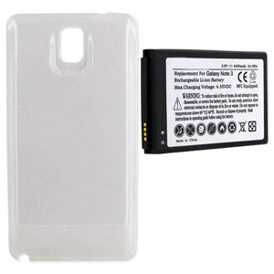 Batteries N Accessories BNA-WB-BLI-1368-6.4W Cell Phone Battery - Li-Ion, 3.8V, 6400 mAh, Ultra High Capacity Battery - Replacement for Samsung Galaxy S NOTE III Battery