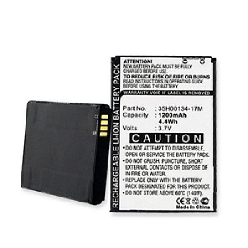 Batteries N Accessories BNA-WB-BLI 1213-1.2 Cell Phone Battery - Li-Ion, 3.7V, 1200 mAh, Ultra High Capacity Battery - Replacement for HTC 35H00134-17M Battery