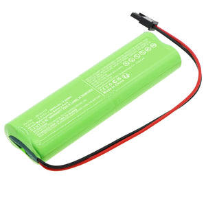 Batteries N Accessories BNA-WB-H17915 Emergency Lighting Battery - Ni-MH, 4.8V, 2000mAh, Ultra High Capacity - Replacement for Inotec 98100110 Battery