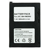 Batteries N Accessories BNA-WB-BNVM200 Camcorder Battery - li-ion, 7.4V, 800 mAh, Ultra High Capacity Battery - Replacement for JVC BN-VM200 Battery