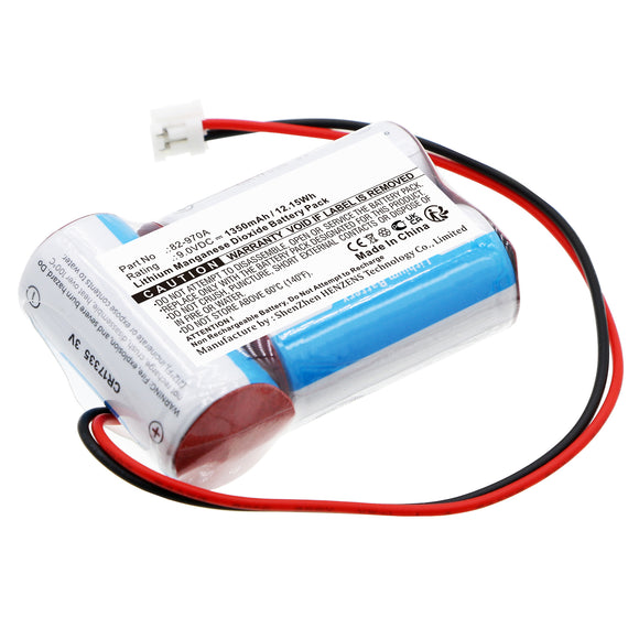 Batteries N Accessories BNA-WB-L18807 Marine Safety & Flotation Devices Battery - Li-MnO2, 9V, 1350mAh, Ultra High Capacity - Replacement for McMurdo 82-939D Battery