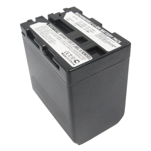 Batteries N Accessories BNA-WB-L9204 Digital Camera Battery - Li-ion, 7.4V, 4200mAh, Ultra High Capacity - Replacement for Sony NP-FM90 Battery