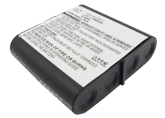 Batteries N Accessories BNA-WB-H862 Remote Control Battery - Ni-MH, 4.8, 1800mAh, Ultra High Capacity Battery - Replacement for Marantz 3104 200 50971 Battery