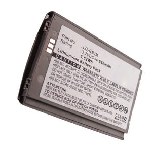 Batteries N Accessories BNA-WB-L12293 Cell Phone Battery - Li-ion, 3.7V, 980mAh, Ultra High Capacity - Replacement for LG LG-GBJM Battery