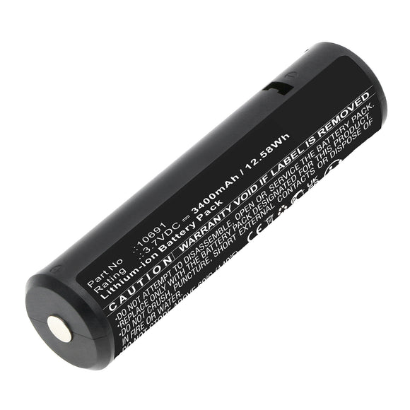 Batteries N Accessories BNA-WB-L17855 Medical Battery - Li-Ion, 3.7V, 3400mAh, Ultra High Capacity - Replacement for Riester 10691 Battery
