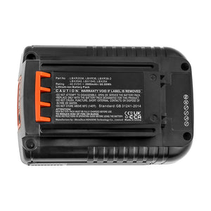 Batteries N Accessories BNA-WB-L16215 Power Tool Battery - Li-ion, 40V, 2000mAh, Ultra High Capacity - Replacement for Black & Decker LBX1540 Battery