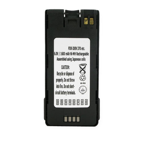 Batteries N Accessories BNA-WB-BNH-8100 2-Way Radio Battery - Ni-MH, 6V, 1600 mAh, Ultra High Capacity Battery - Replacement for Nextel NTN8100 Battery