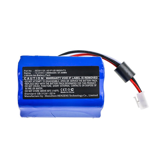 Batteries N Accessories BNA-WB-L13585 Medical Battery - Li-ion, 14.4V, 2600mAh, Ultra High Capacity - Replacement for ResMed SE301120 Battery