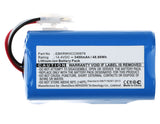 Batteries N Accessories BNA-WB-L6760 Vacuum Cleaners Battery - Li-ion, 14.4, 3400mAh, Ultra High Capacity Battery - Replacement for iCLEBO EBKRTRHB000118-VE, EBKRWHCC00978 Battery