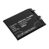 Batteries N Accessories BNA-WB-P16536 Cell Phone Battery - Li-Pol, 3.85V, 4800mAh, Ultra High Capacity - Replacement for Xiaomi BM55 Battery
