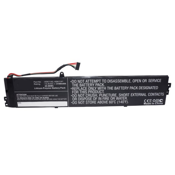 Batteries N Accessories BNA-WB-P9651 Laptop Battery - Li-Pol, 14.8V, 3100mAh, Ultra High Capacity - Replacement for Lenovo 45N1138 Battery