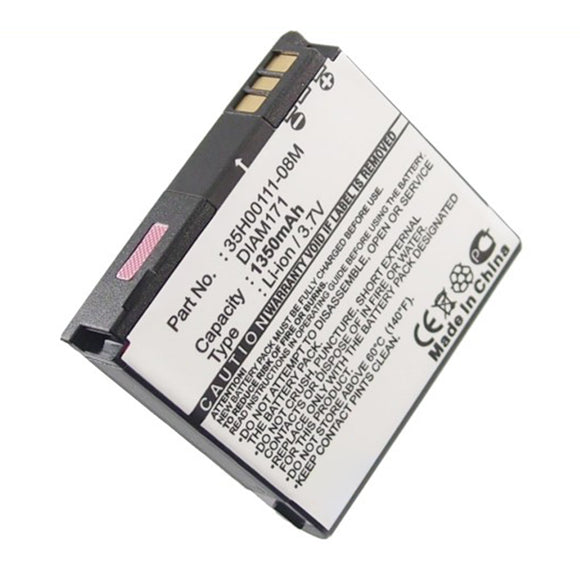 Batteries N Accessories BNA-WB-L15613 Cell Phone Battery - Li-ion, 3.7V, 1350mAh, Ultra High Capacity - Replacement for HTC 35H00111-06M Battery