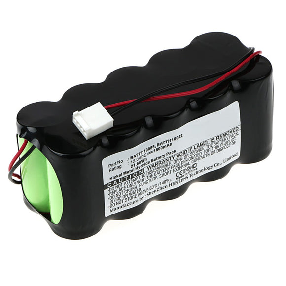 Batteries N Accessories BNA-WB-H9400 Medical Battery - Ni-MH, 12V, 1800mAh, Ultra High Capacity - Replacement for Fresenius BATT/110022 Battery