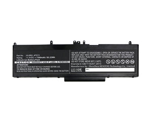 Batteries N Accessories BNA-WB-L4563 Laptops Battery - Li-Ion, 11.4V, 7300 mAh, Ultra High Capacity Battery - Replacement for Dell 4F5YV Battery