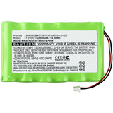 Batteries N Accessories BNA-WB-H8482 Alarm System Battery - Ni-MH, 7.2V, 2000mAh, Ultra High Capacity - Replacement for DSC 3G4000-BATT, 6PH-H-AA2200-S-J26 Battery