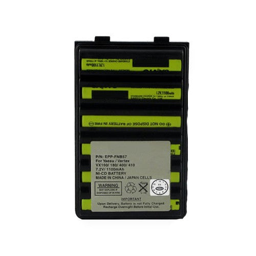 Batteries N Accessories BNA-WB-EPP-FNB57 2-Way Radio Battery - Ni-CD, 7.2V, 1000 mAh, Ultra High Capacity Battery - Replacement for Wilson FNB-V57 Battery