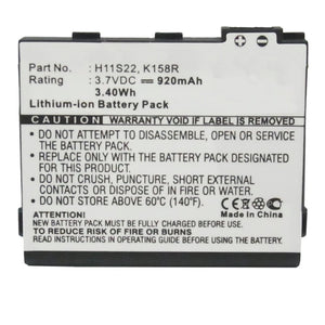 Batteries N Accessories BNA-WB-L3254 Cell Phone Battery - Li-Ion, 3.7V, 920 mAh, Ultra High Capacity Battery - Replacement for Dell D986R Battery