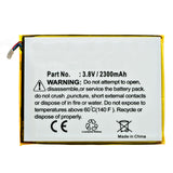 Batteries N Accessories BNA-WB-P1539 Wireless Router Battery - Li-Pol, 3.8V, 2300 mAh, Ultra High Capacity Battery - Replacement for ZTE Li3823T43P3h715345 Battery