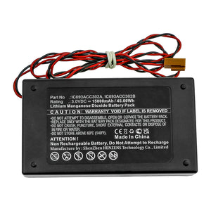 Batteries N Accessories BNA-WB-L15197 PLC Battery - Li-MnO2, 3V, 15000mAh, Ultra High Capacity - Replacement for GE Fanuc IC693ACC302A Battery