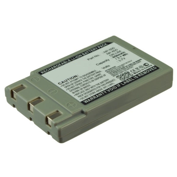 Batteries N Accessories BNA-WB-L8987 Digital Camera Battery - Li-ion, 3.7V, 850mAh, Ultra High Capacity - Replacement for Konica DR-LB4 Battery