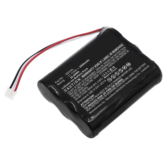 Batteries N Accessories BNA-WB-L17537 Speaker Battery - Li-ion, 11.1V, 3350mAh, Ultra High Capacity - Replacement for Sony 6ZO4A Battery