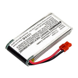 Batteries N Accessories BNA-WB-P12438 FPV Battery - Li-Pol, 3.7V, 1200mAh, Ultra High Capacity - Replacement for Syma LT124RX Battery