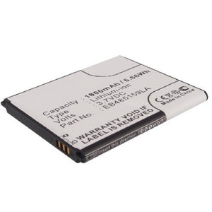 Batteries N Accessories BNA-WB-L3980 Cell Phone Battery - Li-ion, 3.7, 1800mAh, Ultra High Capacity Battery - Replacement for Samsung EB485159LA, EB485159LU Battery