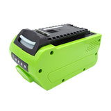 Batteries N Accessories BNA-WB-L16246 Power Tool Battery - Li-ion, 40V, 3000mAh, Ultra High Capacity - Replacement for GreenWorks 24252 Battery