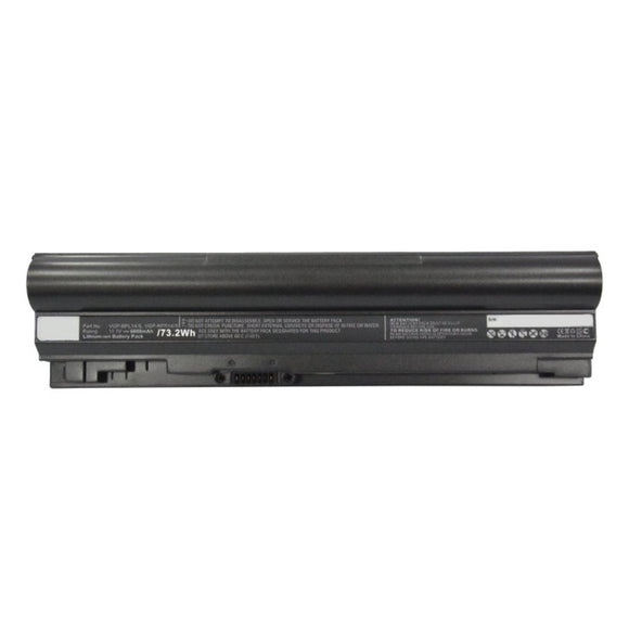 Batteries N Accessories BNA-WB-L10730 Laptop Battery - Li-ion, 11.1V, 6600mAh, Ultra High Capacity - Replacement for Sony VGP-BPL14 Battery