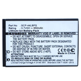 Batteries N Accessories BNA-WB-L648 Cell Phone Battery - li-ion, 3.7V, 850 mAh, Ultra High Capacity Battery - Replacement for Kyocera SCP-44LBPS Battery