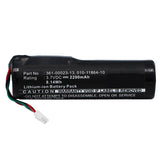 Batteries N Accessories BNA-WB-L1163 Dog Collar Battery - Li-Ion, 3.7V, 2200 mAh, Ultra High Capacity Battery - Replacement for Garmin 361-00023-13 Battery