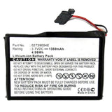 Batteries N Accessories BNA-WB-L4238 GPS Battery - Li-Ion, 3.7V, 1350 mAh, Ultra High Capacity Battery - Replacement for MICROMAXX 02739004E Battery