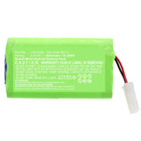 Batteries N Accessories BNA-WB-H17923 Equipment Battery - Ni-MH, 9.6V, 2000mAh, Ultra High Capacity - Replacement for Franklin 125-0036 Battery