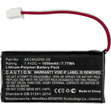 Batteries N Accessories BNA-WB-P8118 Speaker Battery - Li-Pol, 7.4V, 1050mAh, Ultra High Capacity Battery - Replacement for JBL AEC653055-2S Battery