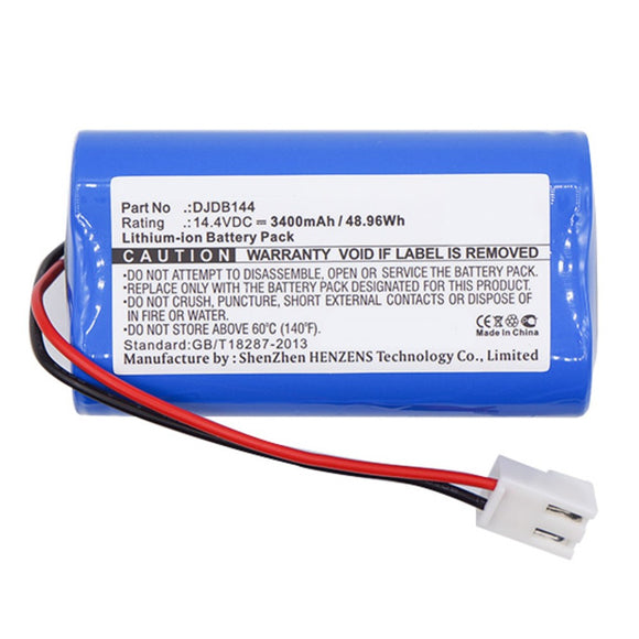 Batteries N Accessories BNA-WB-L9372 Medical Battery - Li-ion, 14.4V, 3400mAh, Ultra High Capacity - Replacement for CMICS DJDB144 Battery