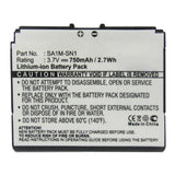 Batteries N Accessories BNA-WB-L16518 Cell Phone Battery - Li-ion, 3.7V, 750mAh, Ultra High Capacity - Replacement for Sagem SA1M-SN1 Battery