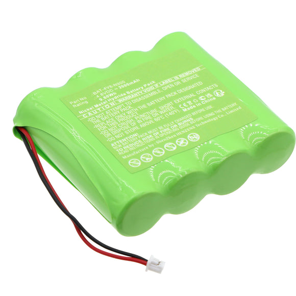 Batteries N Accessories BNA-WB-H18724 Alarm System Battery - Ni-MH, 4.8V, 2000mAh, Ultra High Capacity - Replacement for Jablotron BAT-4V8-N900 Battery