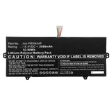 Batteries N Accessories BNA-WB-P19137 Laptop Battery - Li-Pol, 15.4V, 3500mAh, Ultra High Capacity - Replacement for Samsung AA-PBSN4AF Battery