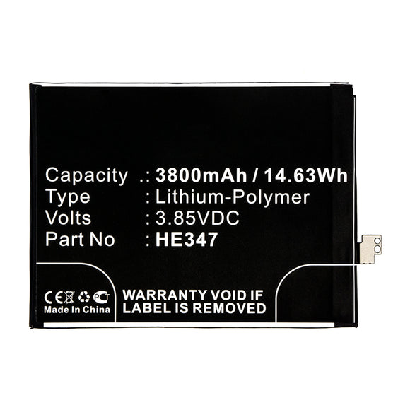 Batteries N Accessories BNA-WB-P16507 Cell Phone Battery - Li-Pol, 3.85V, 3800mAh, Ultra High Capacity - Replacement for Nokia HE347 Battery