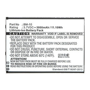 Batteries N Accessories BNA-WB-L14603 Cell Phone Battery - Li-ion, 3.7VV, 3000mAh, Ultra High Capacity - Replacement for Myphone BM-10 Battery