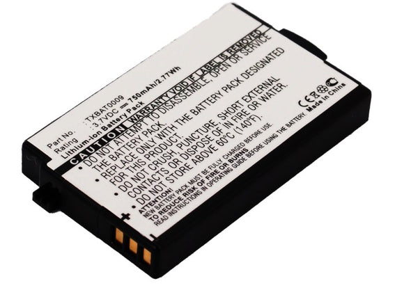 Batteries N Accessories BNA-WB-L8318 Cell Phone Battery - Li-ion, 3.7V, 750mAh, Ultra High Capacity Battery - Replacement for Kyocera TXBAT0009, TXBAT10050, TXBAT10052 Battery