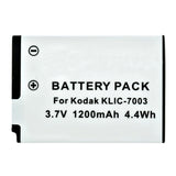 Batteries N Accessories BNA-WB-L8983 Digital Camera Battery - Li-ion, 3.7V, 1050mAh, Ultra High Capacity - Replacement for Kodak KLIC-7003 Battery