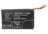 Batteries N Accessories BNA-WB-P1141 Dog Collar Battery - Li-Pol, 3.7V, 1900 mAh, Ultra High Capacity - Replacement for SportDOG SAC54-13815 Battery