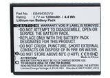 Batteries N Accessories BNA-WB-L4028 Cell Phone Battery - Li-ion, 3.7, 1200mAh, Ultra High Capacity Battery - Replacement for Samsung EB494353VA, EB494353VU Battery