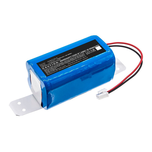 Batteries N Accessories BNA-WB-L13852 Vacuum Cleaner Battery - Li-ion, 14.4V, 3400mAh, Ultra High Capacity - Replacement for Shark RVBAT700-N Battery