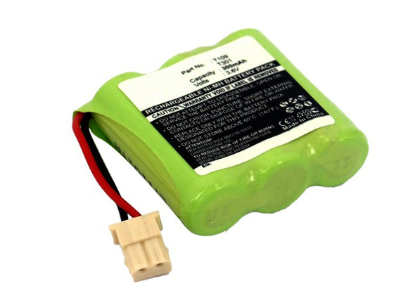 Batteries N Accessories BNA-WB-H10206 Cordless Phone Battery - Ni-MH, 3.6V, 300mAh, Ultra High Capacity - Replacement for GP T109 Battery